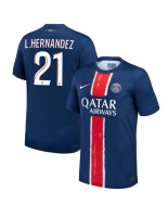 Paris Saint-Germain Lucas Hernandez #21 Hjemmedrakt 2024-25 Korte ermer